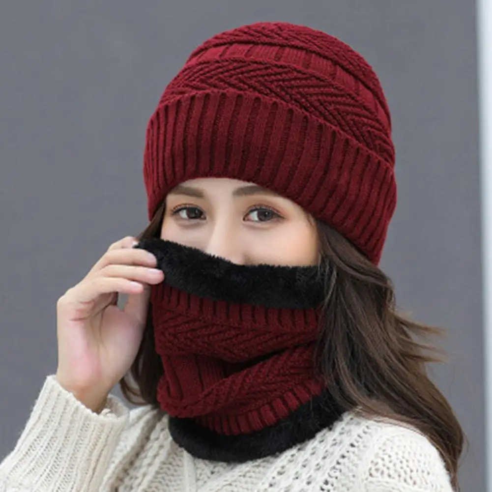 40%HOT1 Set Beanie Hat Skin-friendly Wear Resistant Knitted Fabric Anti-fade Hat Neck Warmer Set for Women
40%HOT1 Set Beanie Hat Skin-friendly Wear Resistant Knitted Fabric Anti-fade Hat Neck Warmer Set for Women