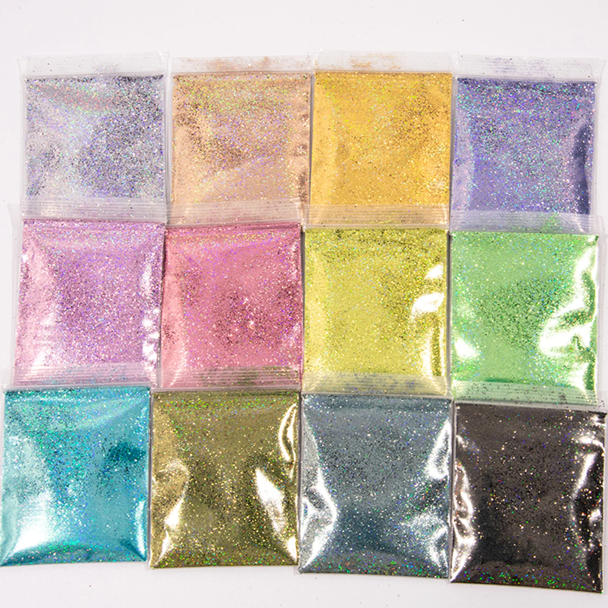 5g/bag Holographic Nail Glitter Powder Shining Silver Gold Ultra-Fine Glitter Dust 12Colors Nail Art Pigment Laser Powder #F72
5g/bag Holographic Nail Glitter Powder Shining Silver Gold Ultra-Fine Glitter Dust 12Colors Nail Art Pigment Laser Powder #F72