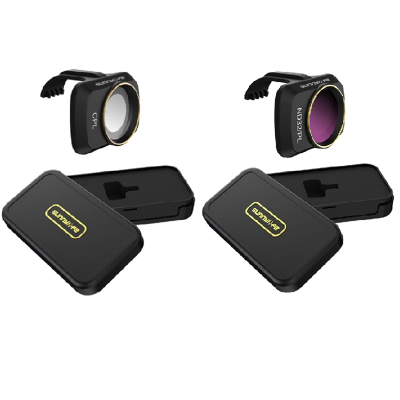 Набор фильтров SUNNYLIFE 2 для DJI Mavic Mini/Mini 2, фильтр для объектива камеры DJI Mavic Mini, ND8/PL & ND16/PL
Набор фильтров SUNNYLIFE 2 для DJI Mavic Mini/Mini 2, фильтр для объектива камеры DJI Mavic Mini, ND8/PL & ND16/PL