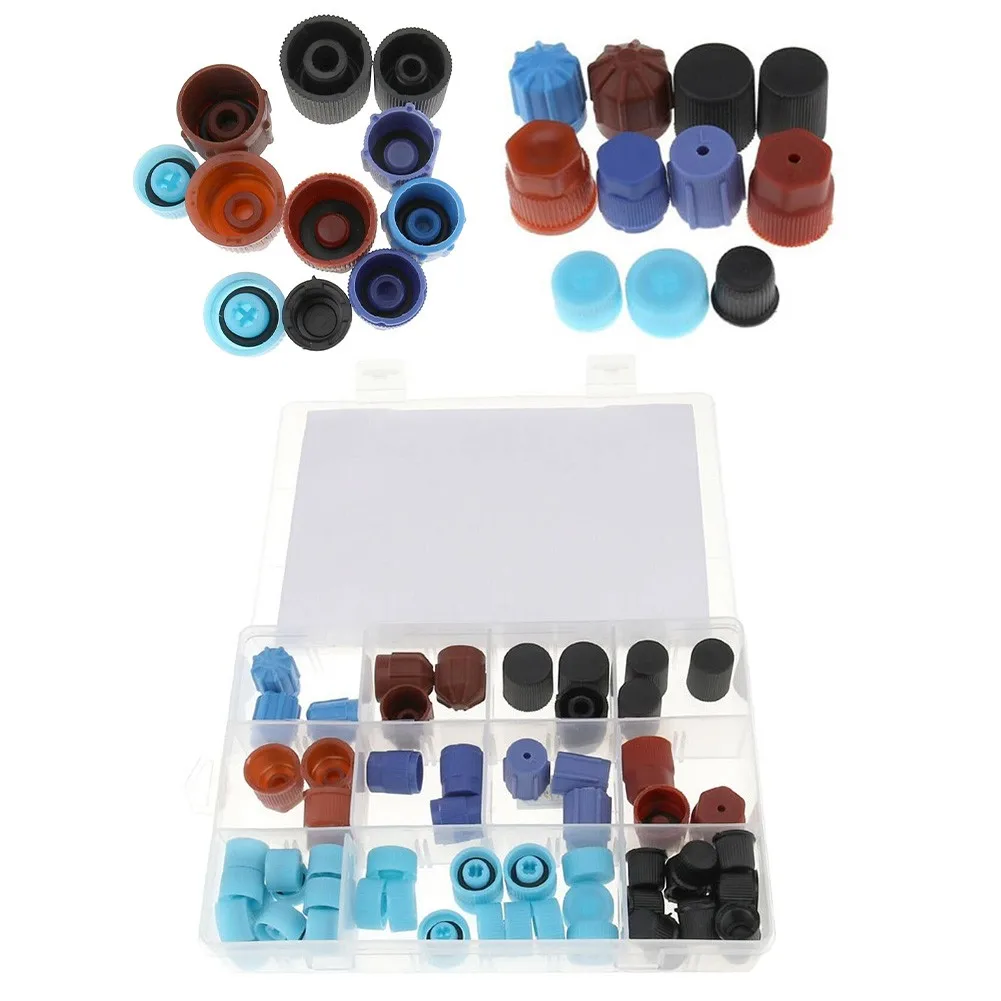 77pcs 11 Different Styles Car Air Conditioning Service R134A R12 Dust Cap Car Air Conditioner Dust Cap
77pcs 11 Different Styles Car Air Conditioning Service R134A R12 Dust Cap Car Air Conditioner Dust Cap