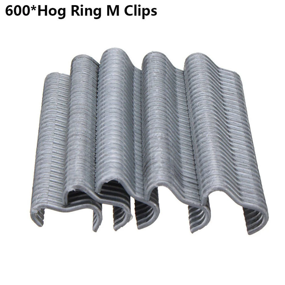 Hog Ring Plier Tool and 600pcs M Clips Staples Chicken Mesh Cage Wire Fencing Caged clamp Poultry supplies
Hog Ring Plier Tool and 600pcs M Clips Staples Chicken Mesh Cage Wire Fencing Caged clamp Poultry supplies