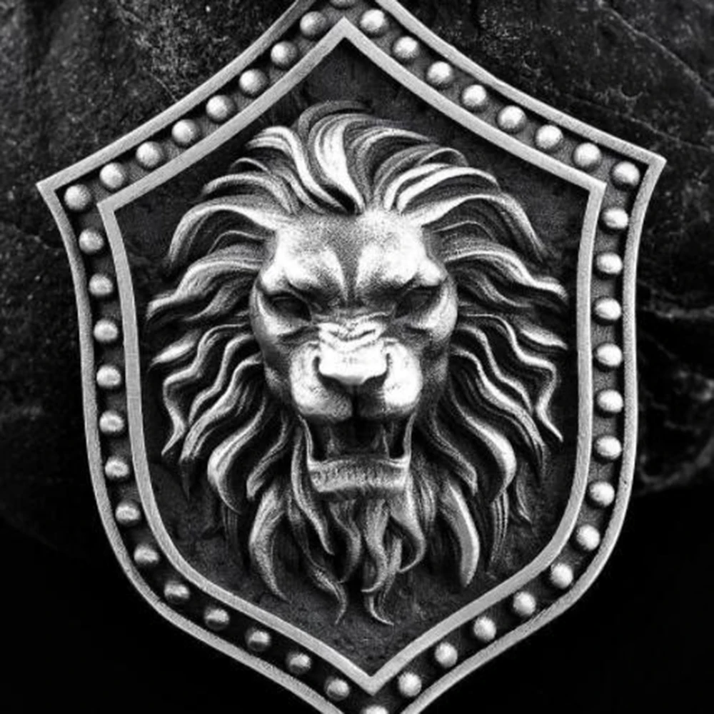 Hot sale lion shield men's pendant necklace retro tag sweater chain necklaces for women long lion head accessories
Hot sale lion shield men's pendant necklace retro tag sweater chain necklaces for women long lion head accessories