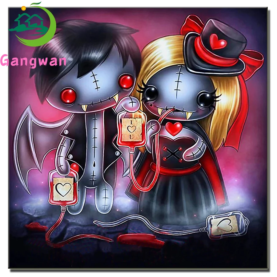 Cartoon Characters DIY 5D Diamond Painting Anime, vampire puppet Diamond Embroidery Cross Stitch Rhinestone Mosaic Home Decor
Cartoon Characters DIY 5D Diamond Painting Anime, vampire puppet Diamond Embroidery Cross Stitch Rhinestone Mosaic Home Decor