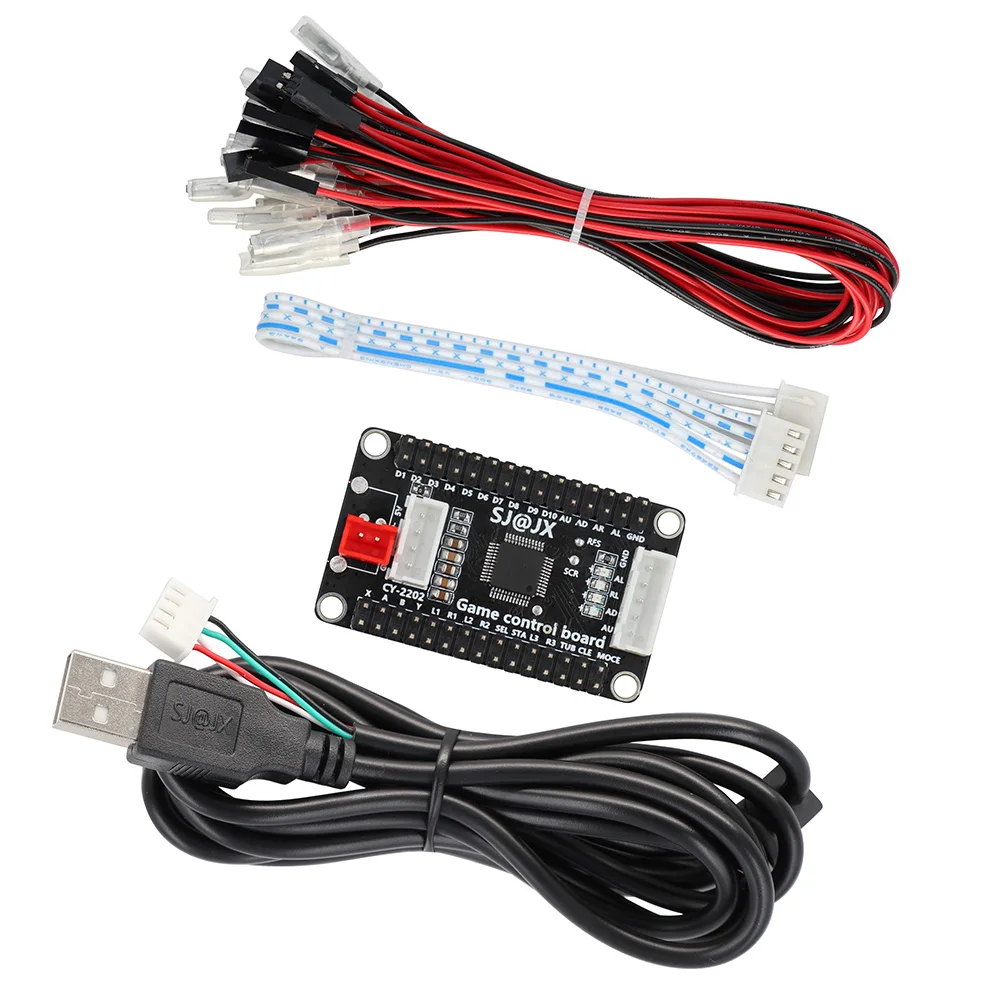 Новый usb-кодировщик с нулевой задержкой, с 5 В на ПК, usb-джойстик и кнопка для MAME и управляющая палка для рукоделия
Новый usb-кодировщик с нулевой задержкой, с 5 В на ПК, usb-джойстик и кнопка для MAME и управляющая палка для рукоделия