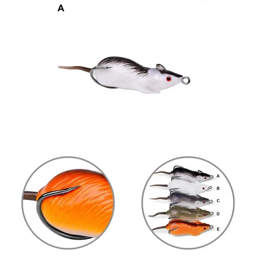 Delicate Rat Bait Floating Silicone Anti-entanglement Soft Bait Soft Bait Mouse Lure
Delicate Rat Bait Floating Silicone Anti-entanglement Soft Bait Soft Bait Mouse Lure