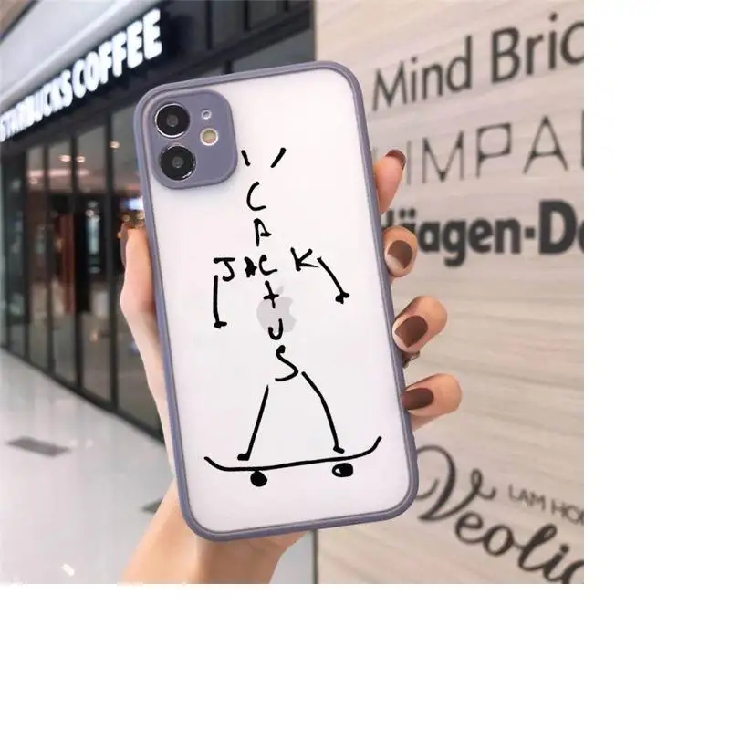 Jackboys Travis Scott fashion design pattern Phone Cases matte transparent For iphone 7 8 11 12 plus mini x xs xr pro max cover
Jackboys Travis Scott fashion design pattern Phone Cases matte transparent For iphone 7 8 11 12 plus mini x xs xr pro max cover