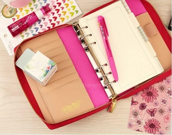 PU Spiral loose leaf refillable travel journal zipper dokibook notebook filofax planner agenda notepad binder A5 A6
PU Spiral loose leaf refillable travel journal zipper dokibook notebook filofax planner agenda notepad binder A5 A6