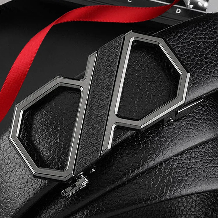 Automatic Buckle Top Layer Cowhide Belt Pure Men's Business Pants Belt Shaped Belt Buckle Men Belt Western Belt Buckle
Automatic Buckle Top Layer Cowhide Belt Pure Men's Business Pants Belt Shaped Belt Buckle Men Belt Western Belt Buckle