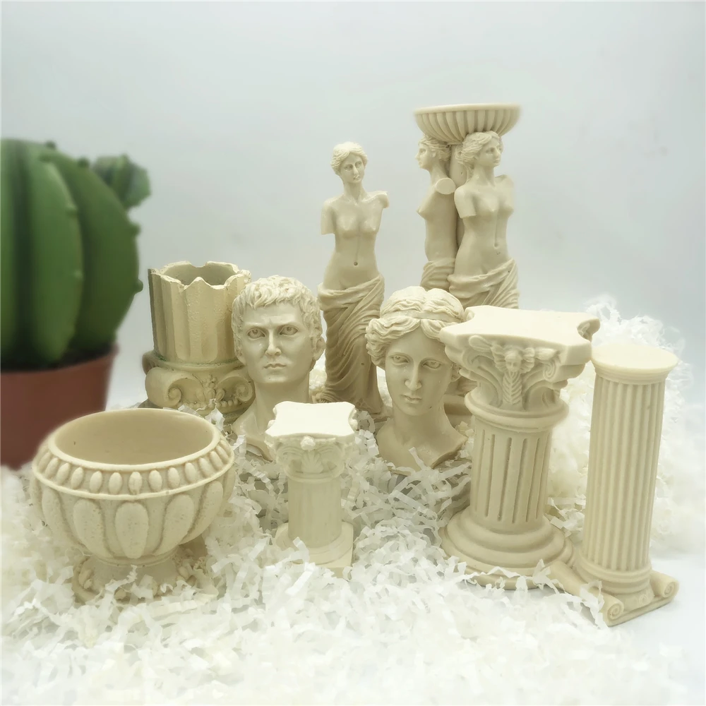 Nude The Roman Column Body Shape Candle Mold Silicone Curve Human Torso Mould Plaster Resin Clay Figure Artwork Ancient Craft
Nude The Roman Column Body Shape Candle Mold Silicone Curve Human Torso Mould Plaster Resin Clay Figure Artwork Ancient Craft