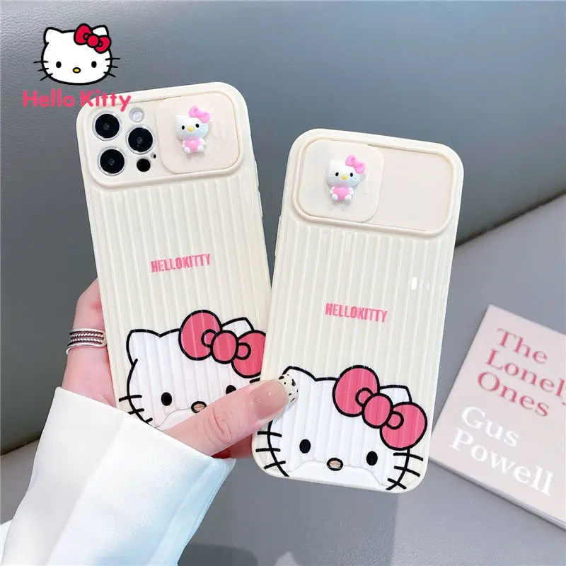 Hello Kitty for IPhone 7/8P/X/XR/XS/XSMAX/11/12Pro Sliding Lens Anti-drop Silicone Mobile Phone Case
Hello Kitty for IPhone 7/8P/X/XR/XS/XSMAX/11/12Pro Sliding Lens Anti-drop Silicone Mobile Phone Case