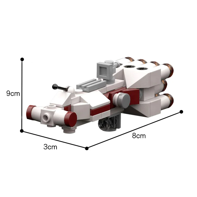 MOC Space Wars Tantived IV in UCS ISD Scale UCS Destroyer Building Blocks Technic fighter Bricks blocks children's Toys Gifts