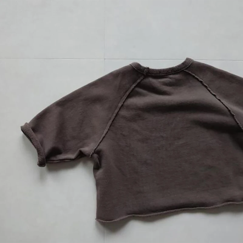 HAYANA 2021 Autumn New Kids Clothes Long Sleeve O-Neck Solid T-Shirt Outwear Oversize Tees
HAYANA 2021 Autumn New Kids Clothes Long Sleeve O-Neck Solid T-Shirt Outwear Oversize Tees