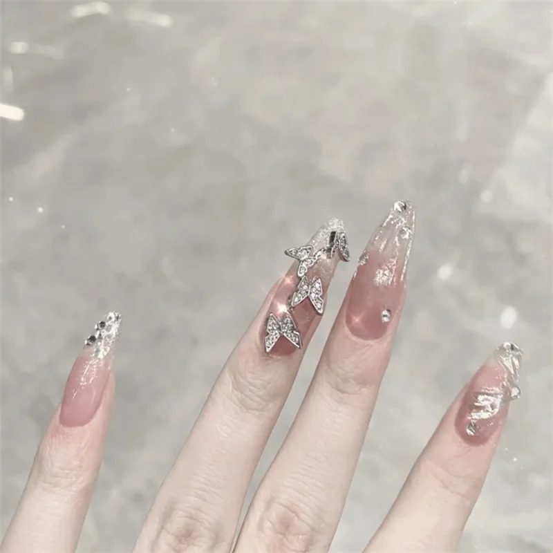 Full Cover Press On Shiny Butterfly Nail Patch Glue Type Removable Long Paragraph Fashion Manicure Save Time False Nail Patch Ne
Full Cover Press On Shiny Butterfly Nail Patch Glue Type Removable Long Paragraph Fashion Manicure Save Time False Nail Patch Ne