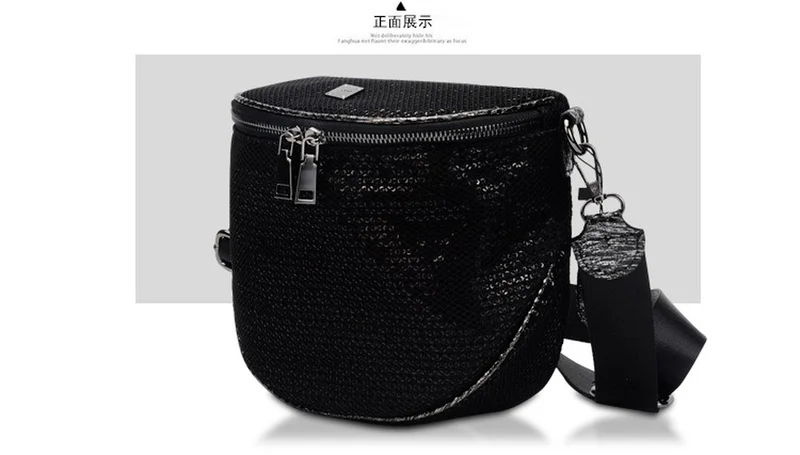 bags for women handbag Double pull head sequined mesh cloth shoulder messenger bag casual bag wide shoulder strap saddle bag
bags for women handbag Double pull head sequined mesh cloth shoulder messenger bag casual bag wide shoulder strap saddle bag