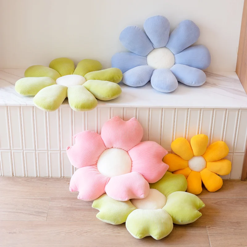 New INS 40/50/70CM Plush Flower Cushion Daisy Soft Furry Stuffed Flower Floor Pillow Children Girlfriend Gifts
New INS 40/50/70CM Plush Flower Cushion Daisy Soft Furry Stuffed Flower Floor Pillow Children Girlfriend Gifts