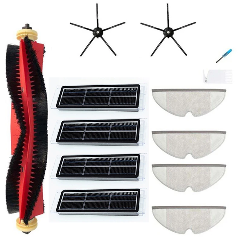 Main Side Brush Mop Cloth Roller Brushes Filter For Xiaomi Roborock S6 S60 S65 S5 MAX T6 S6 S5 S50 S55 E25 E35 Vacuum Cleaner
Main Side Brush Mop Cloth Roller Brushes Filter For Xiaomi Roborock S6 S60 S65 S5 MAX T6 S6 S5 S50 S55 E25 E35 Vacuum Cleaner