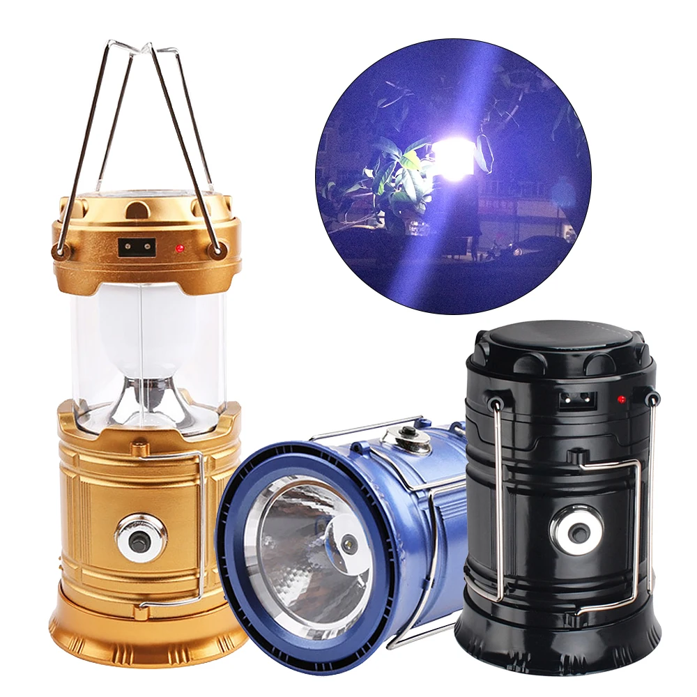 Solar Power LED Camping Light USB Rechargeable Flashlight Work Tent Light Camping Lamp Searchlight Emergency Torch Hike Lantern
Solar Power LED Camping Light USB Rechargeable Flashlight Work Tent Light Camping Lamp Searchlight Emergency Torch Hike Lantern