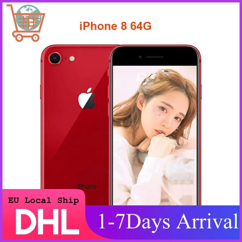 EU Fast Ship Apple iPhone 8 64GB Hexa-core 4G LTE Phone 3D Touch ID 12.0MP 4.7 inch Fingerprint IOS Apple Mobile phone
EU Fast Ship Apple iPhone 8 64GB Hexa-core 4G LTE Phone 3D Touch ID 12.0MP 4.7 inch Fingerprint IOS Apple Mobile phone