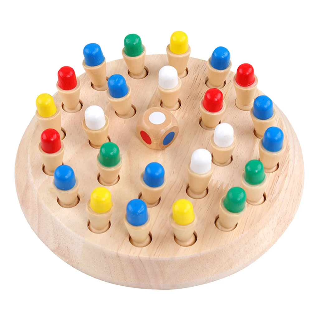 

Деревянная палочка для запоминания, шахматная игра, детская головоломка, развивающие игрушки