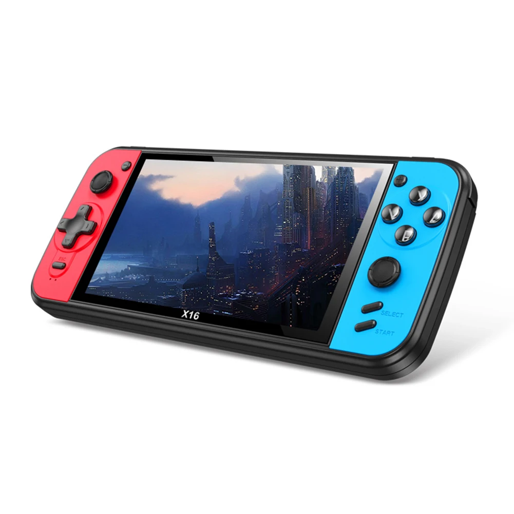 Портативный игровой плеер с 6,5 дюймовым двойным проигрывателем, 6,5 дюймовым экраном, поддержка AVI/RMVB/MP4 TF-карт емкостью 1-128 ГБ, игровые принадл...
Портативный игровой плеер с 6,5 дюймовым двойным проигрывателем, 6,5 дюймовым экраном, поддержка AVI/RMVB/MP4 TF-карт емкостью 1-128 ГБ, игровые принадл...