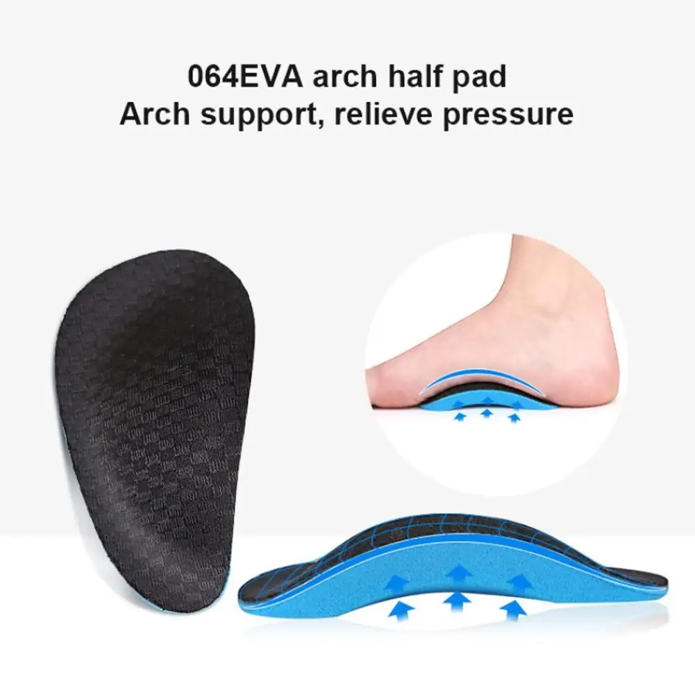 EVA Orthotic Insole Arch Support Silicone Insole Flat Corrector pad Insert orthopedic Cushion Gel Foot Shoe Flatfoot F3T6
EVA Orthotic Insole Arch Support Silicone Insole Flat Corrector pad Insert orthopedic Cushion Gel Foot Shoe Flatfoot F3T6