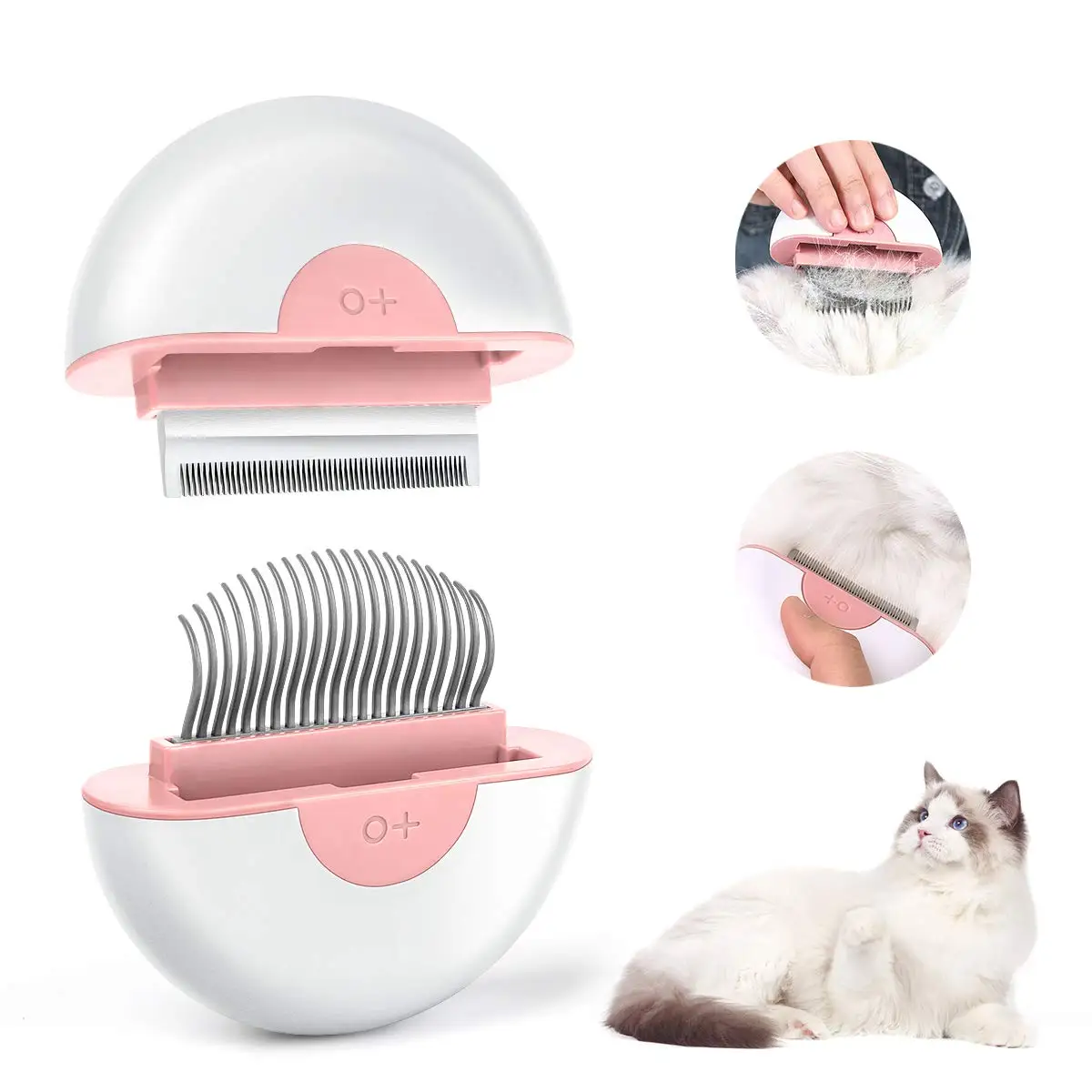 2 IN 1 Cat Comb Pet Grooming Hair Remover Supplies Cat Accessories Brush for Shedding Grooming Dogs Massage Comb Shedding Tools
2 IN 1 Cat Comb Pet Grooming Hair Remover Supplies Cat Accessories Brush for Shedding Grooming Dogs Massage Comb Shedding Tools