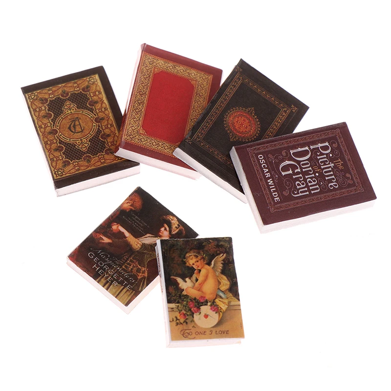 6Pcs/set 1/12 Dollhouse Miniature Book Model Notebook Toy For Doll House Furniture Decor A Great Gift And Accessory For Child
6Pcs/set 1/12 Dollhouse Miniature Book Model Notebook Toy For Doll House Furniture Decor A Great Gift And Accessory For Child
