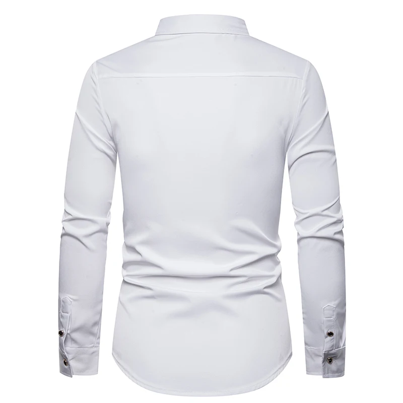 Loldeal Cotton Casual Fashion Shirt Men's Long-sleeved Slim Skull Print Embroidery Street Shirt Social
Loldeal Cotton Casual Fashion Shirt Men's Long-sleeved Slim Skull Print Embroidery Street Shirt Social