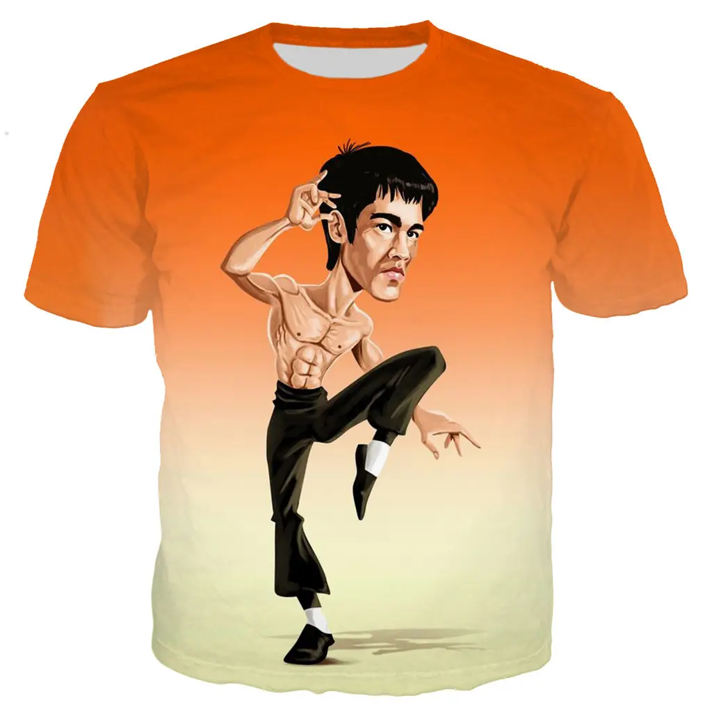 Bruce Lee men/women 3D printed t-shirts Short sleeve Harajuku style tshirt streetwear tops
Bruce Lee men/women 3D printed t-shirts Short sleeve Harajuku style tshirt streetwear tops