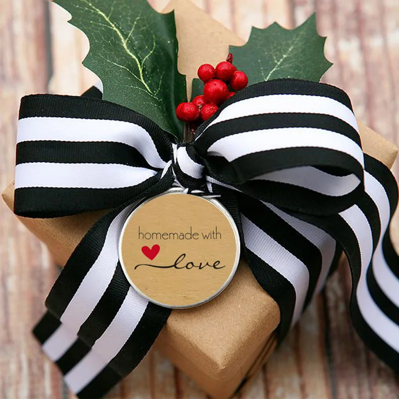 1.5inch Homemade with Love Stickers Kraft Paper Round Bake Food Packaging DIY Craft Lables Stationery Stickers 500pcs/roll
1.5inch Homemade with Love Stickers Kraft Paper Round Bake Food Packaging DIY Craft Lables Stationery Stickers 500pcs/roll