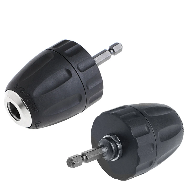 Drill Chuck 0.8 10mm 3/8inches 24UNF 1/4inches Hex Shank SDS Adaptor Drill Chuck Converter Drill Bits
Drill Chuck 0.8 10mm 3/8inches 24UNF 1/4inches Hex Shank SDS Adaptor Drill Chuck Converter Drill Bits