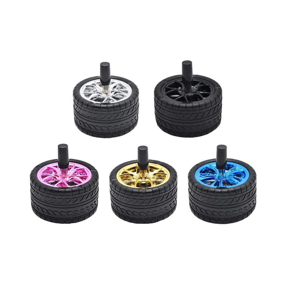 Creative Rubber Car Tires diameter 98mm Ashtray Press Rotary Portable Ash Tray Ashtray Metal 2-layer Ashtrays With Lids Silicone Ashtray
Creative Rubber Car Tires diameter 98mm Ashtray Press Rotary Portable Ash Tray Ashtray Metal 2-layer Ashtrays With Lids Silicone Ashtray