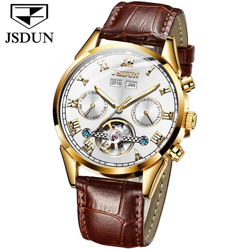 Top Brand Luxury automatic mechanical watch for men Tourbillon Skeleton waterproof men watches Calendar Relogio Masculino
Top Brand Luxury automatic mechanical watch for men Tourbillon Skeleton waterproof men watches Calendar Relogio Masculino