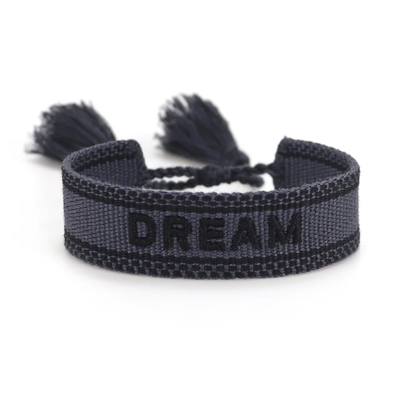 Dream Woven Friendship Bracelet For Women Men Handmade Braided Bracelet Adjustable Embroidery Tassel Bracelets Gifts Jewelry
Dream Woven Friendship Bracelet For Women Men Handmade Braided Bracelet Adjustable Embroidery Tassel Bracelets Gifts Jewelry
