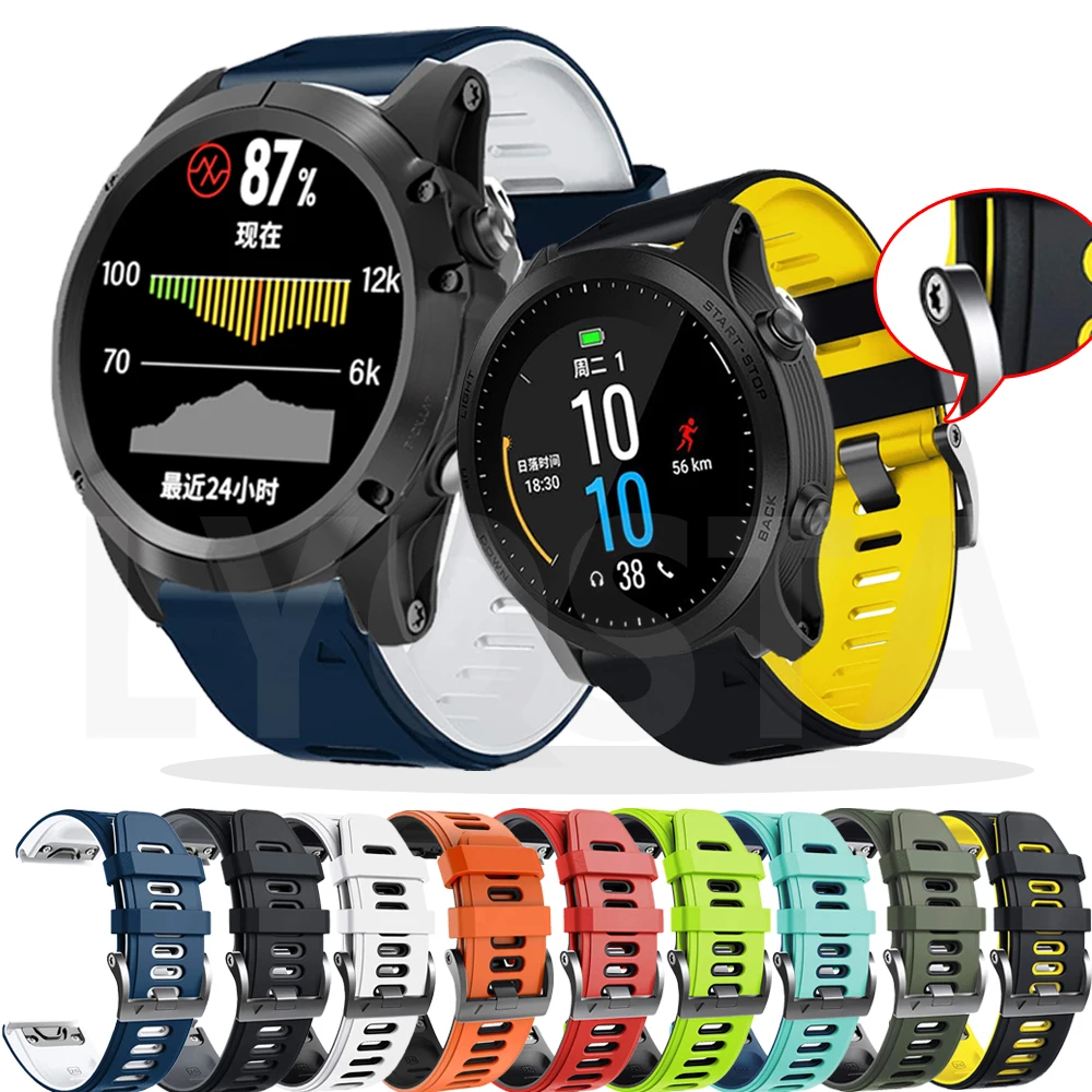 26 22 мм ремешок для наручных часов Garmin Fenix 6S 6 6X Pro 5 5S 5XPlus 3HR официальный пиджак paragraph Силиконовые Quick Releas, отлично подходит для ремешок на запяст...
26 22 мм ремешок для наручных часов Garmin Fenix 6S 6 6X Pro 5 5S 5XPlus 3HR официальный пиджак paragraph Силиконовые Quick Releas, отлично подходит для ремешок на запяст...