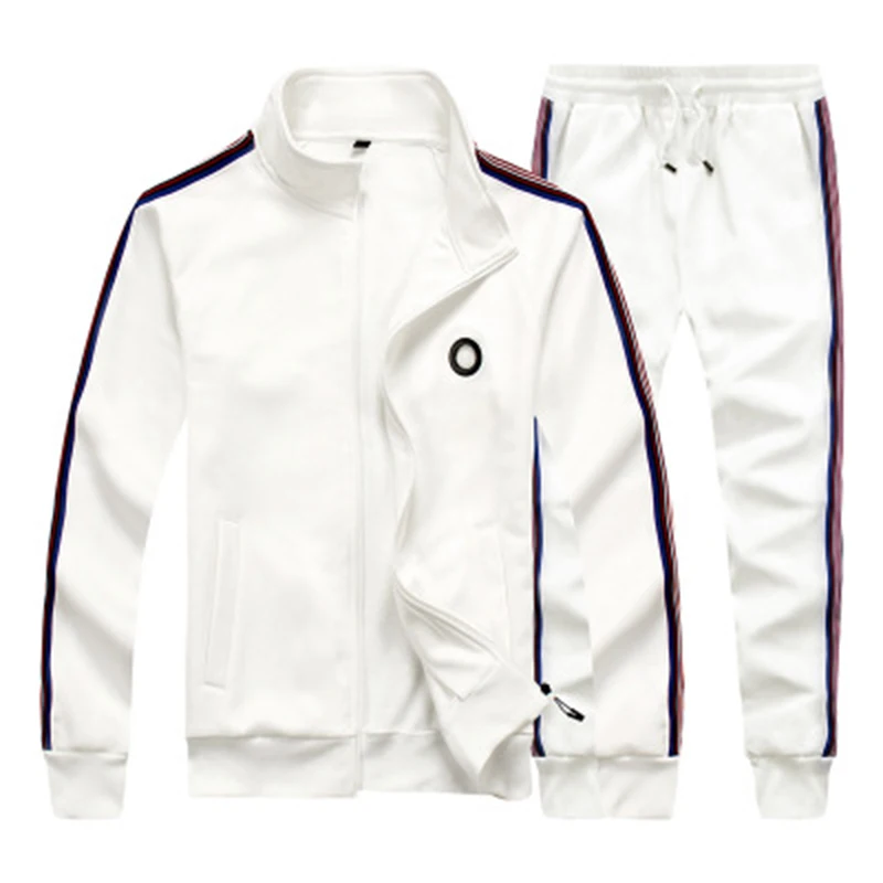Spring Men Cardigan Set Fashion 2020 Brand Casual Sportswear Mens Tracksuit Sports Two Piece Striped Hoodie Pant Male Suit
Spring Men Cardigan Set Fashion 2020 Brand Casual Sportswear Mens Tracksuit Sports Two Piece Striped Hoodie Pant Male Suit