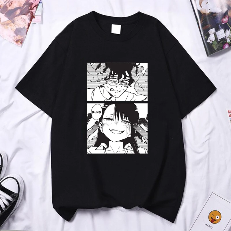 Don't Toy with Me, Miss Nagatoro Japanese Anime Clothes 2021 Women's Top Oversized T-shirt Short Sleeve Funny Manga Man's Shirt
Don't Toy with Me, Miss Nagatoro Japanese Anime Clothes 2021 Women's Top Oversized T-shirt Short Sleeve Funny Manga Man's Shirt