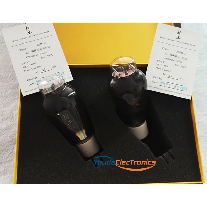 1 Matched pair 50years Shuguang Treasure 300B-Z Vacuum Tube Replace 300B WE300B
1 Matched pair 50years Shuguang Treasure 300B-Z Vacuum Tube Replace 300B WE300B
