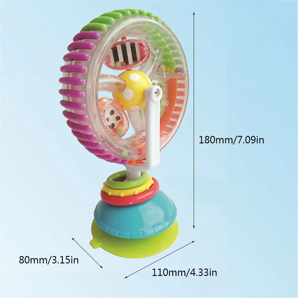 New Baby Three-Color Rotating Ferris Wheel Model Toy Baby Stroller Early Education Toy Stroller Dining Chair Toy For Children
New Baby Three-Color Rotating Ferris Wheel Model Toy Baby Stroller Early Education Toy Stroller Dining Chair Toy For Children