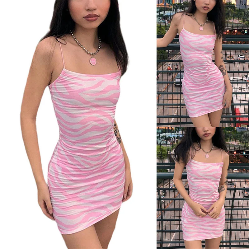 Women Summer Fashion Spaghetti Strap Skinny Dress Female Suspender Party Dress Ladies A-line Dresses For Club Dating
Women Summer Fashion Spaghetti Strap Skinny Dress Female Suspender Party Dress Ladies A-line Dresses For Club Dating