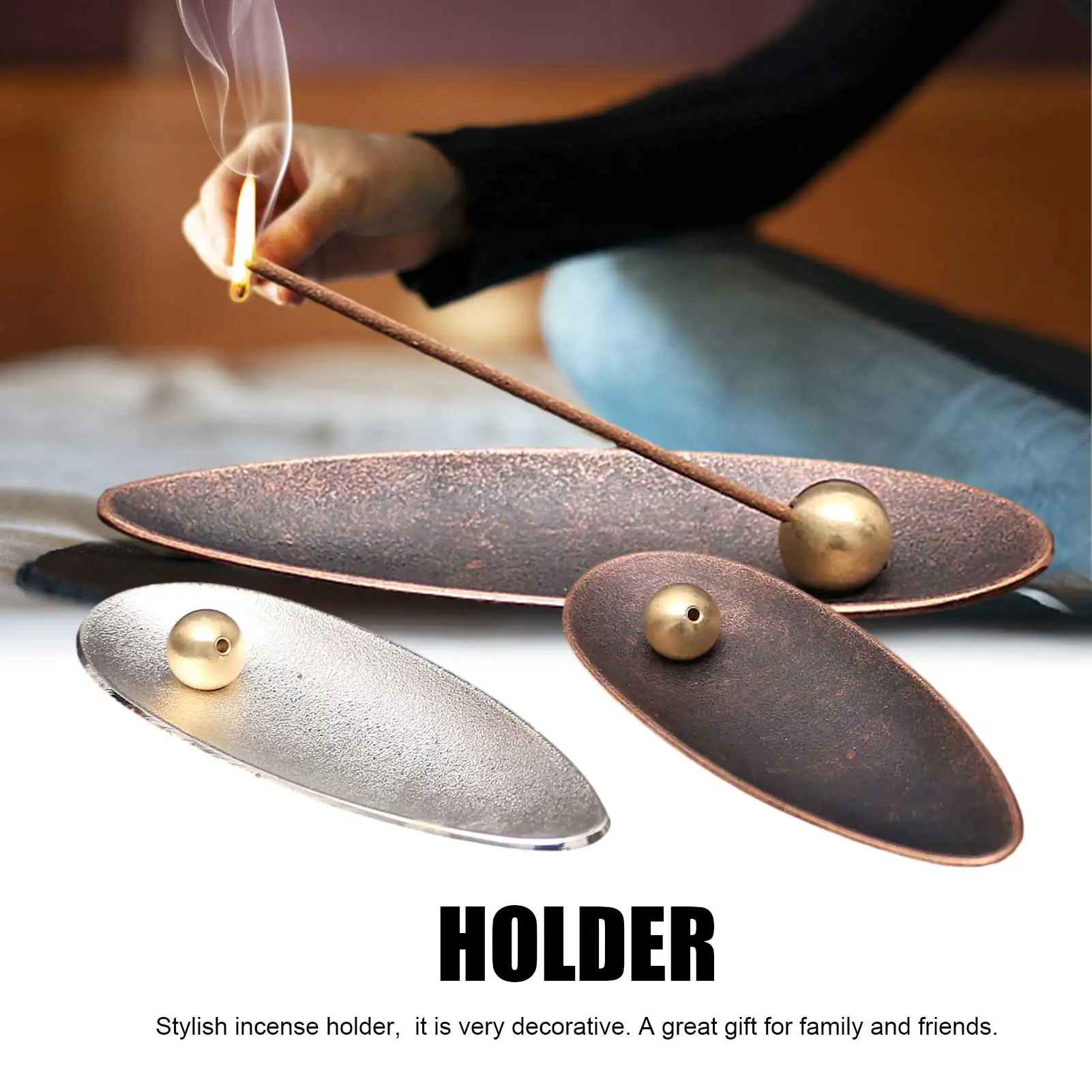 Japanese Style Desktop Incense Insert Decorative Portable Incense Holder For Home Meditation Yoga Sage Sandalwood Coil Base
Japanese Style Desktop Incense Insert Decorative Portable Incense Holder For Home Meditation Yoga Sage Sandalwood Coil Base