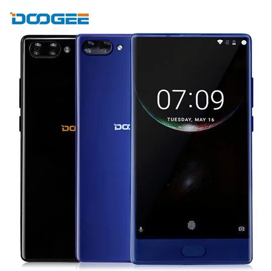 

Doogee Mix Mobile Phone 5.5 Inch HD 4GB/6GB RAM+64GB ROM 8MP+16MP Dual Rear lens Helio P25 Octa Core Fingerprint Smartphone