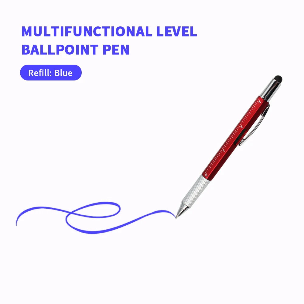 Multi-functional Level Ballpoint Pen Overvalue Handy Tech Tool Screwdriver Ruler Spirit Level Stationery Supplies Random
Multi-functional Level Ballpoint Pen Overvalue Handy Tech Tool Screwdriver Ruler Spirit Level Stationery Supplies Random