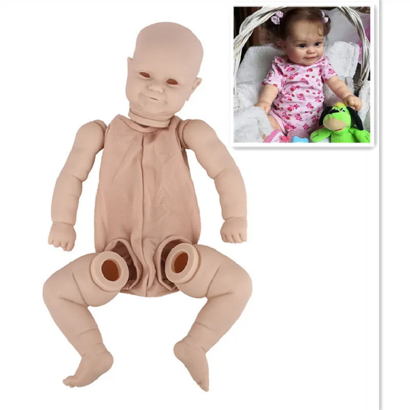 Blank Rebirth Doll Kit DIY 20Inch Vinyl Unassembled Doll Unfinished Reborn Baby Unpainted Kit Parts Lifelike Real Emotions
Blank Rebirth Doll Kit DIY 20Inch Vinyl Unassembled Doll Unfinished Reborn Baby Unpainted Kit Parts Lifelike Real Emotions
