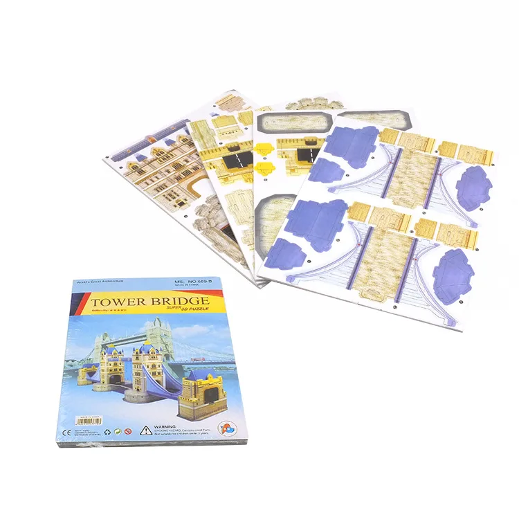 Spot Children 3D 3D Puzzle Model Make-up Paper Handmade Intelligence Scientific and Educational Toy
Spot Children 3D 3D Puzzle Model Make-up Paper Handmade Intelligence Scientific and Educational Toy