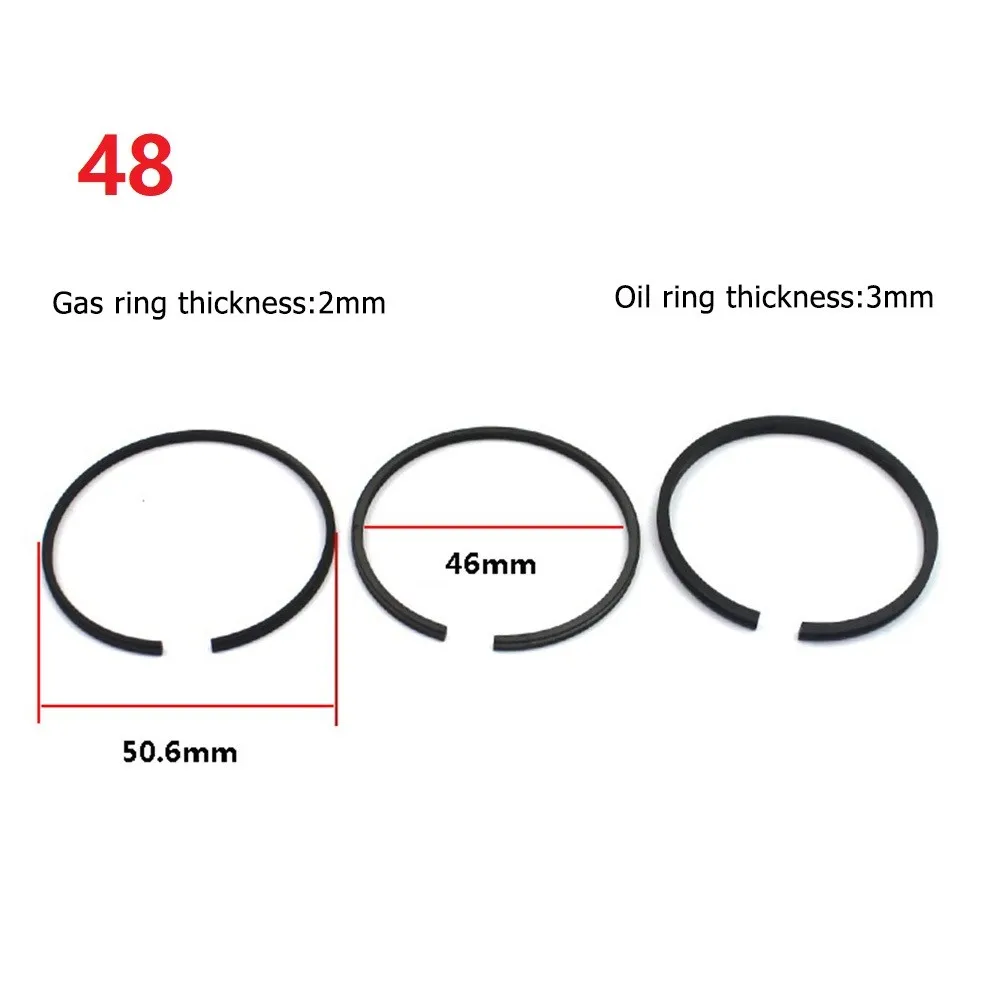 For 42/47/48/51/52/65mm Cylinder Air Compressor Piston Ring 3pcs Air Compressor Air Compressor Piston Ring Newest Reliable
For 42/47/48/51/52/65mm Cylinder Air Compressor Piston Ring 3pcs Air Compressor Air Compressor Piston Ring Newest Reliable