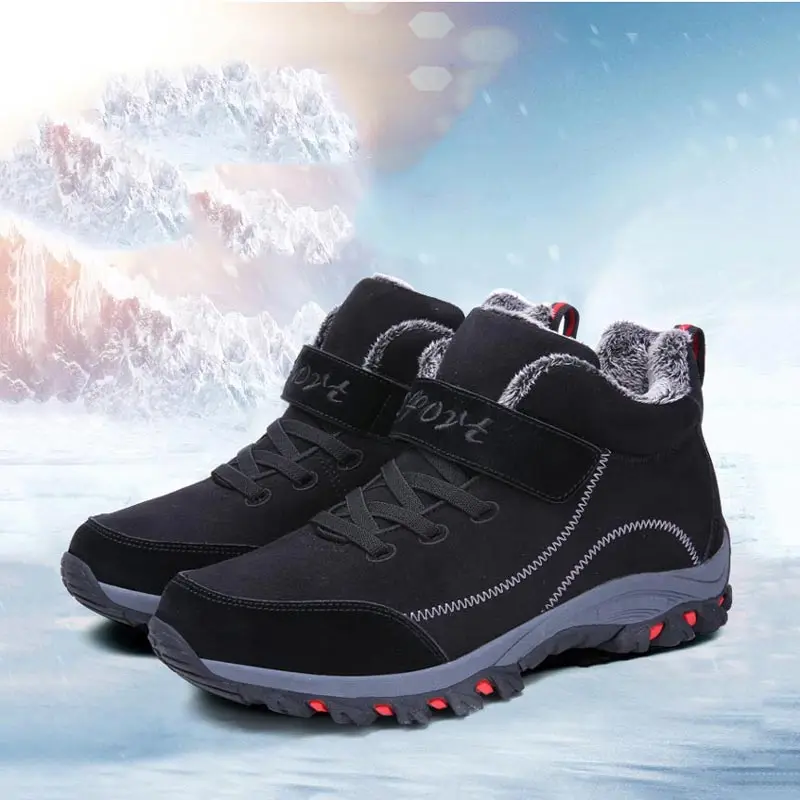 Winter boots for men 2022 fashion warm plush casual ankle boots men shoes velvet no slip walking sneaker male
Winter boots for men 2022 fashion warm plush casual ankle boots men shoes velvet no slip walking sneaker male