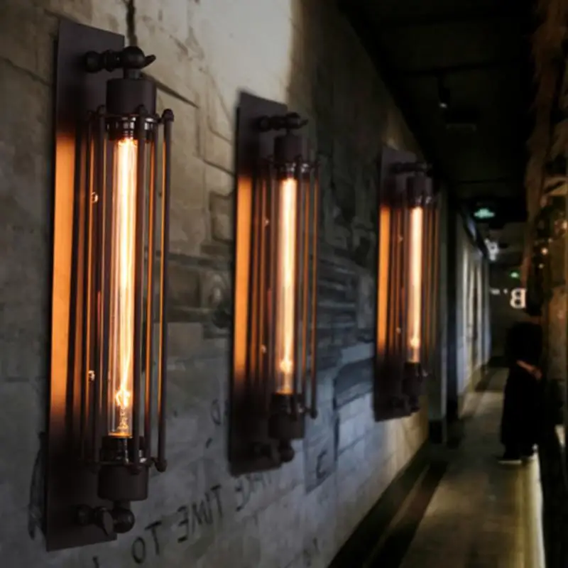 E27 Retro Interior Industrial Vintage Wall Lamp Iron Loft Lamps Bedroom Corridor Restaurant Pub Retro Wall Lamp Sconces Lighting
E27 Retro Interior Industrial Vintage Wall Lamp Iron Loft Lamps Bedroom Corridor Restaurant Pub Retro Wall Lamp Sconces Lighting