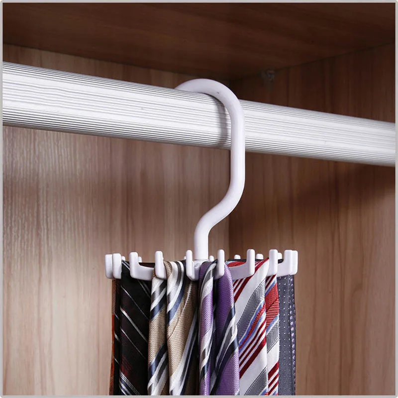 Neck Tie Holder Space Saving Multifunction 1 PC Plastic 20 Hooks 360 Degree Rotating Belt Rack Neck Tie Hanger
Neck Tie Holder Space Saving Multifunction 1 PC Plastic 20 Hooks 360 Degree Rotating Belt Rack Neck Tie Hanger