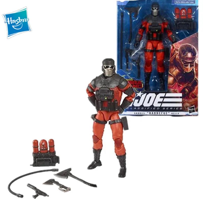 Hasbro G.i.joe Classified Series Gabriel Barbecue Kelly Cobr Island Action Figure Model Collectible Accessories 6-Inch Figure
Hasbro G.i.joe Classified Series Gabriel Barbecue Kelly Cobr Island Action Figure Model Collectible Accessories 6-Inch Figure